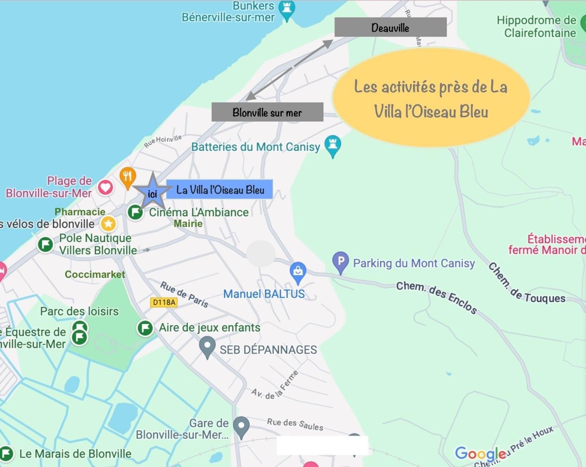 La Villa L'Oiseau Bleu Proche De La Plage Et De Deauville !!! Awards 2025 Blonville-sur-Mer Eksteriør bilde